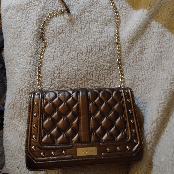 BEBE chain strap purse in copper - Picture 5 of 5